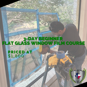 3-Day Flat Glass Beginner Course